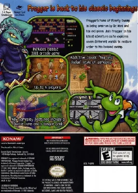 Frogger - Ancient Shadow box cover back